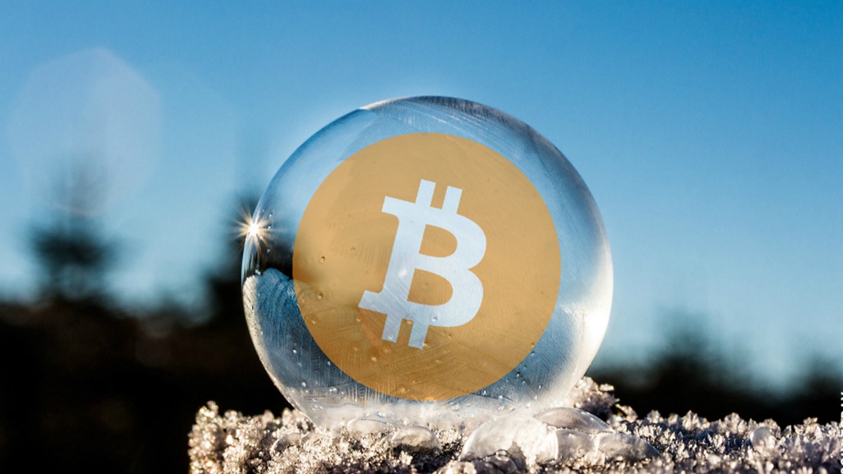 Bitcoin physical coin illustration